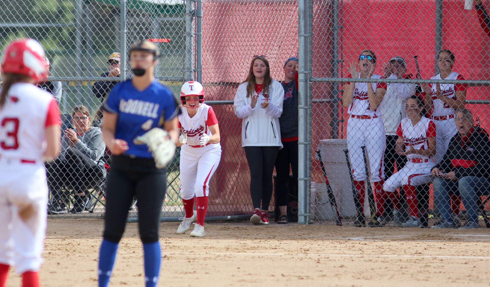 Thorp at McDonell softball 6-21-21